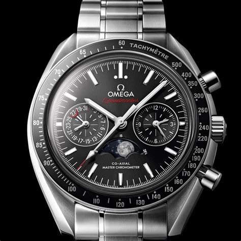 omega speedmaster moon phases|omega moonphase watch price.